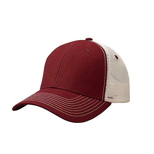 Ouray Sportswear Sideline Cap Burnt HennaWhite Adjustable