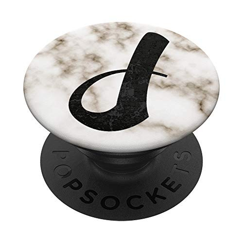 Monogram Letter J Initial Personalized PopSockets Grip and Stand for Phones and Tablets