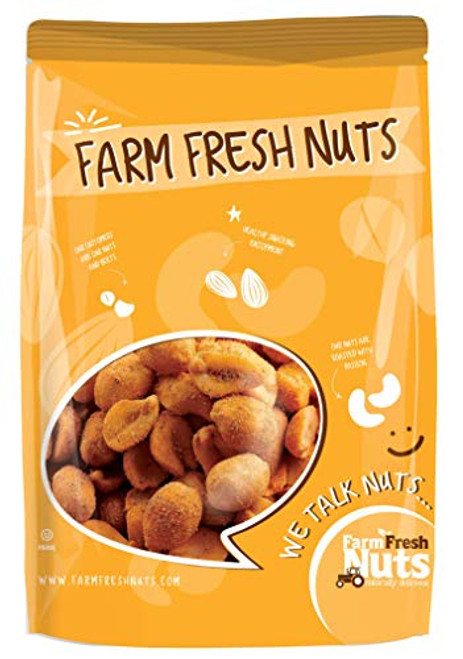 Farm Fresh Nuts Flamin Hot Peanuts Crunchy Roasted Hot Spicy Freshly Roasted flavored Peanuts 2 Pounds_ Delicious Great Snack for Home Office_ Party Farm Fresh Nuts Flamin Hot Peanuts Crunchy Roasted Hot Spicy Freshly Roasted flavored Peanuts 2 Pounds_ Delicious Great Snack for Home Office_ Party