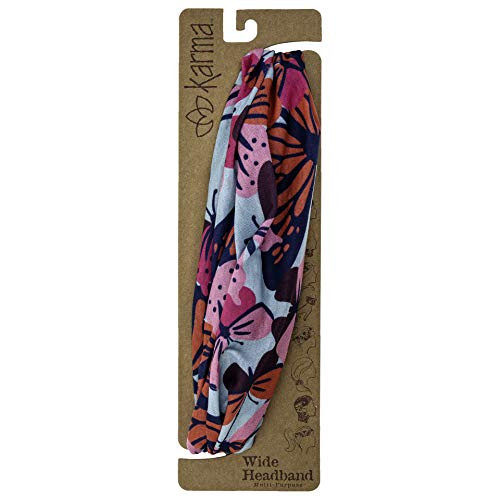 Karma Gifts Wide Headband Butterfly