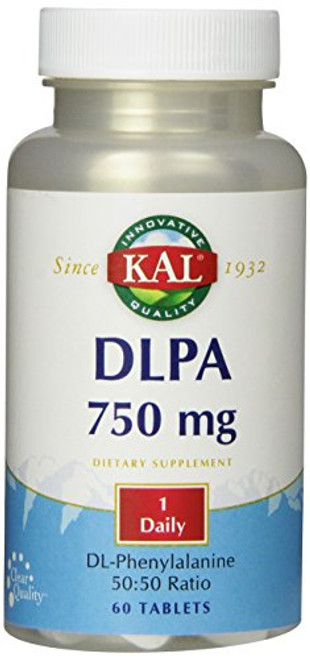 KAL DLPA Tablets 750 mg 60 Count KAL DLPA Tablets 750 mg 60 Count