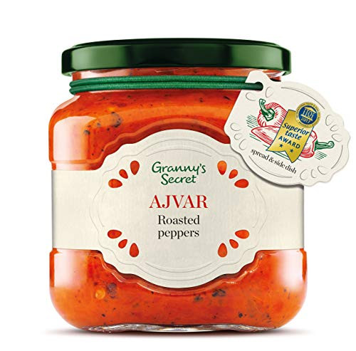 Grannys Secret Ajvar Roasted Pepper 550 Gram