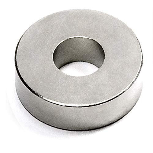 CMS Magnetics Grade N52 Super Strong Neodymium Magnet Ring OD1_26 x ID 12 x 38 - Rare Earth Magnet Ring for Classroom Science Project and DIY Applications - One Pack CMS Magnetics Grade N52 Super Strong Neodymium Magnet Ring OD1_26 x ID 12 x 38 - Rare Earth Magnet Ring for Classroom Science Project and DIY Applications - One Pack