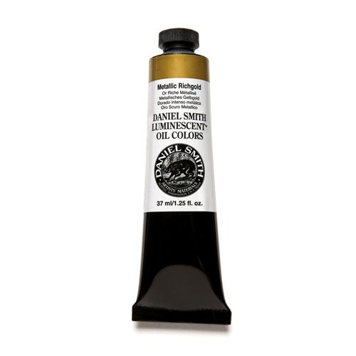 DANIEL SMITH Original Oil Color Paint 37ml Tube Metallic Richgold  284340030