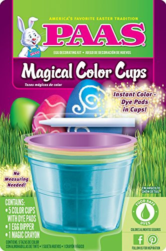 Paas Color Cups Egg Decorating Kit -Magical