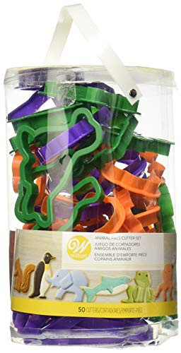 Wilton Animal Cookie Cutter Set, 50-Piece