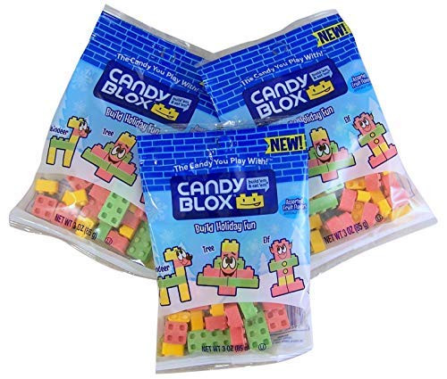 Hard Candy Building Blox Blocks Bag 3 Ounce Pack of 3