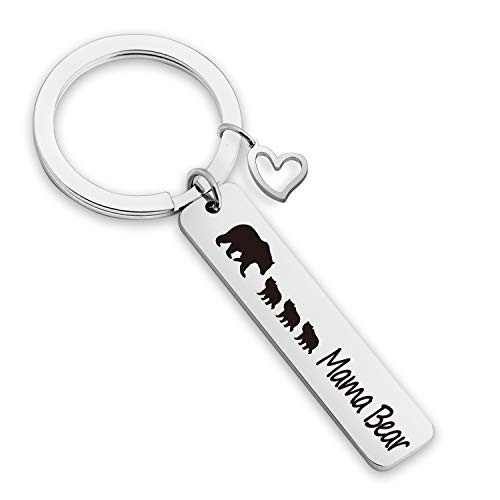EIGSO Mama Bear Keychain Sweet Family Personalized Mama Bear Jewelry for Mother Wife Grandma Mama Bear 3 KR EIGSO Mama Bear Keychain Sweet Family Personalized Mama Bear Jewelry for Mother Wife Grandma Mama Bear 3 KR