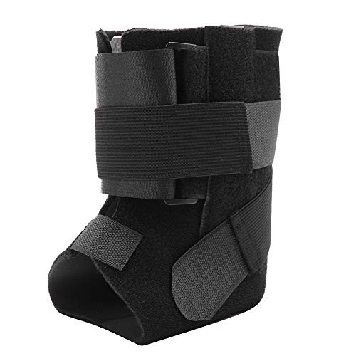 ZJchao Brace Foot Drop OrthosisAdjustable Ankle Joint Support Varus Valgus Corrector Protection for Drop Foot Orthotic Brace Improved Walking Gait Prevents Cramps Ankle Sprains