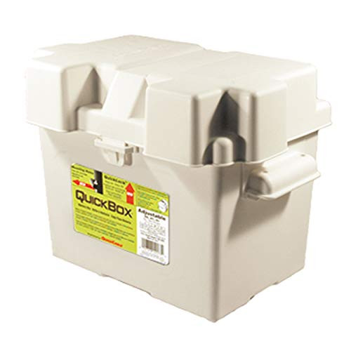 Quick Cable 120179-012 Group 24 Standard Battery Box - White