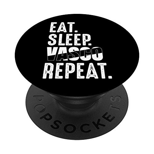 Vasco da Gama Funny Eat Sleep Repeat Soccer Brazil PopSockets PopGrip Swappable Grip for Phones Tablets Vasco da Gama Funny Eat Sleep Repeat Soccer Brazil PopSockets PopGrip Swappable Grip for Phones Tablets