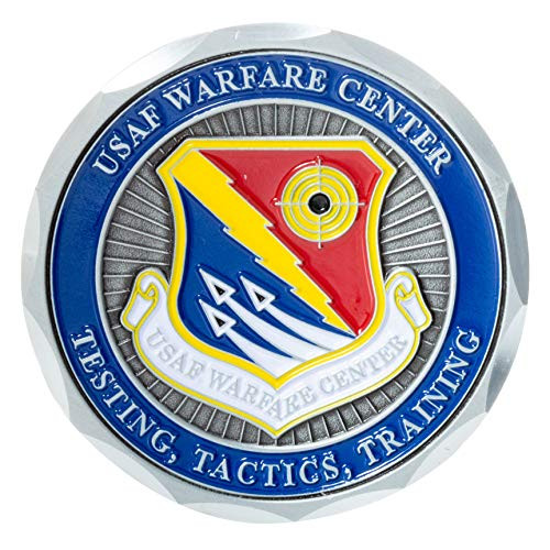 United States Air Force USAF Warfare Center Nellis Air Force Base AFB Testing Tactics Training Challenge Coin United States Air Force USAF Warfare Center Nellis Air Force Base AFB Testing Tactics Training Challenge Coin