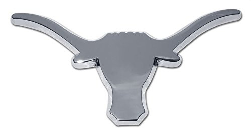 The University of Texas Longhorns Metal Auto Emblem Chrome The University of Texas Longhorns Metal Auto Emblem Chrome