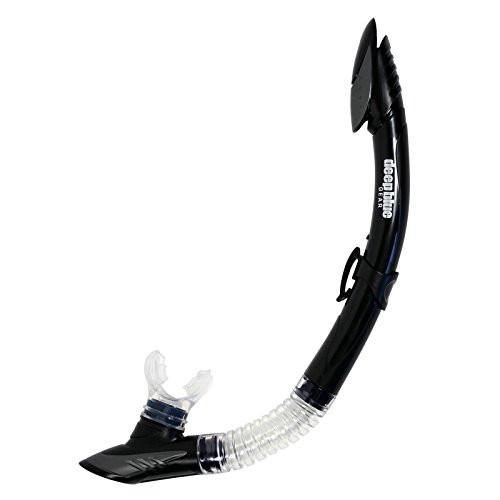 Deep Blue Gear Del Sol 2 Semi-Dry Snorkel Black