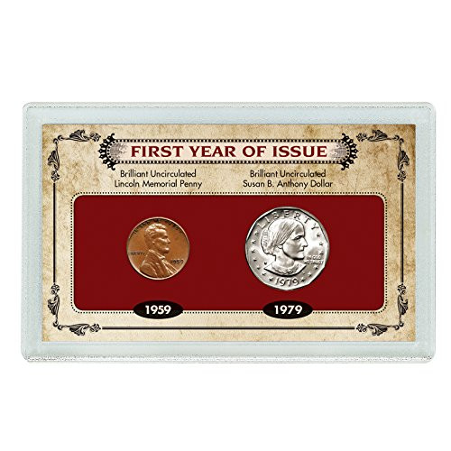American Coin Treasures First Year of Issue Lincoln Memorial Penny and Susan B_ Anthony Dollar American Coin Treasures First Year of Issue Lincoln Memorial Penny and Susan B_ Anthony Dollar