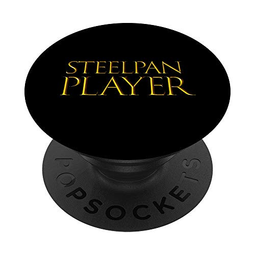 Steelpan Player - Drum Music Instrument Musician Steel Pan PopSockets Grip and Stand for Phones and Tablets