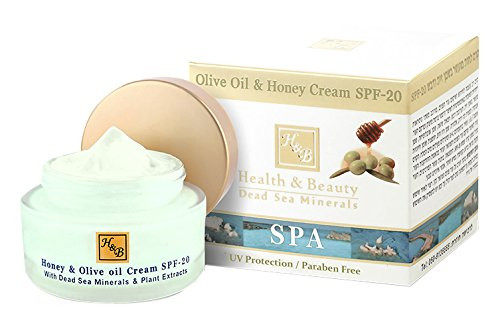 H B Dead Sea Olive Oil   Honey Cream SPF-20 by HealthBeauty