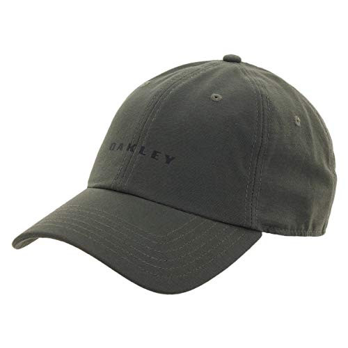 Oakley Mens 6 Panel Reflective Hat Dark Brush U
