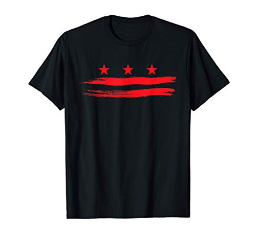 Washington DC Flag Lover Vintage Souvenir Gift T-Shirt