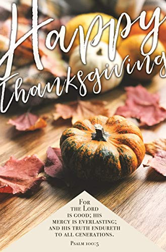 B H Publishing Group Bulletin-Thanksgivingfor The Lord is Good Pack of 100