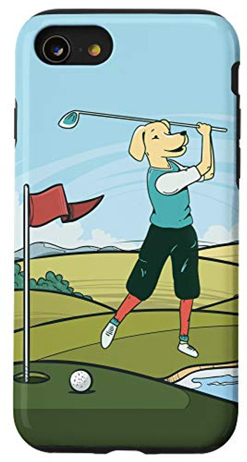 iPhone SE 2020  7  8 Golf Player Cup Golf Ball Dog Athlete Golfer Golfing Gift Case