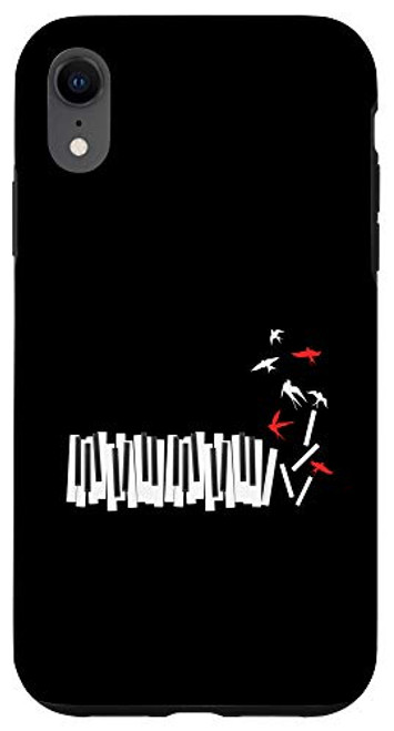 iPhone XR Birds Piano Keys Notes Pianist Player Music Musical Gift Case iPhone XR Birds Piano Keys Notes Pianist Player Music Musical Gift Case