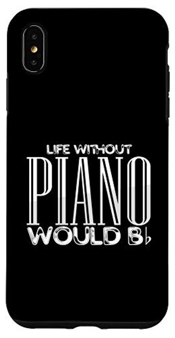 iPhone XS Max Life Piano Pianist Player Musician Music Keyboard Notes Gift Case