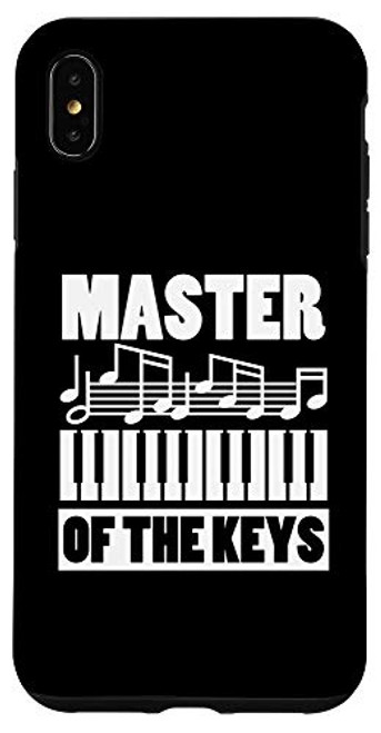 iPhone XS Max Master Professional Notes Piano Pianist Player Keys Gift Case