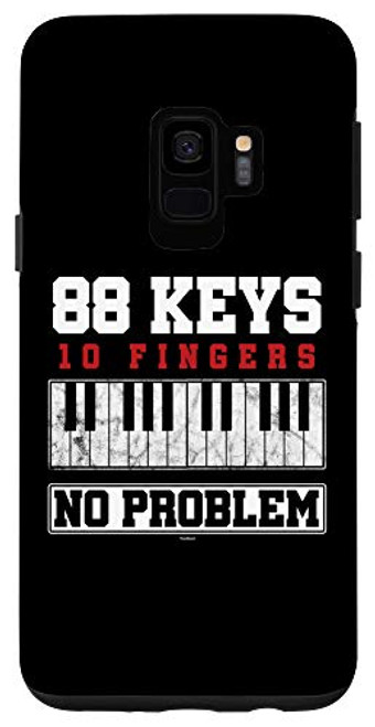 Galaxy S9 Pianist Keyboardist 88 Keys No Problem Piano Music Note Gift Case