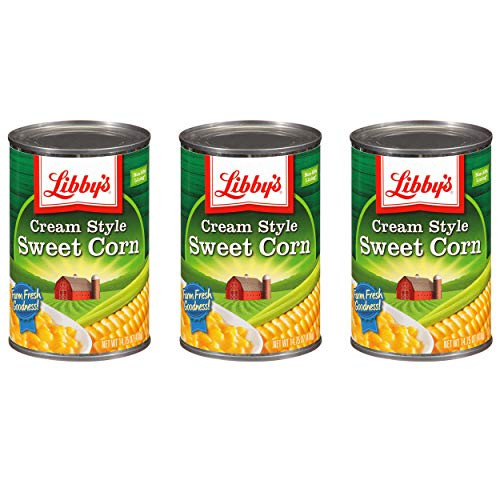 Libbys Cream Style Sweet Corn 14_75 Oz 3 Pack Libbys Cream Style Sweet Corn 14_75 Oz 3 Pack