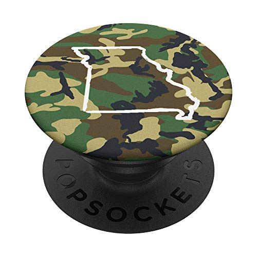 Missouri Home Missouri Camo Gear Missouri Vintage Map PopSockets Grip and Stand for Phones and Tablets