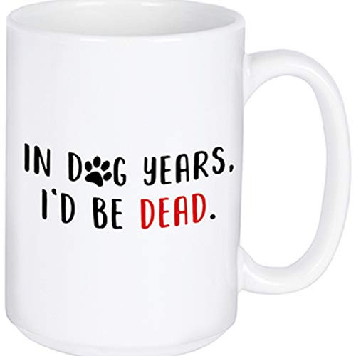 Carson 23568 Dog Years Dead Boxed Mug 15-ounce