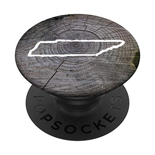 Tennessee Home TN Forest Tree Gear TN Vintage Map PopSockets PopGrip Swappable Grip for Phones   Tablets