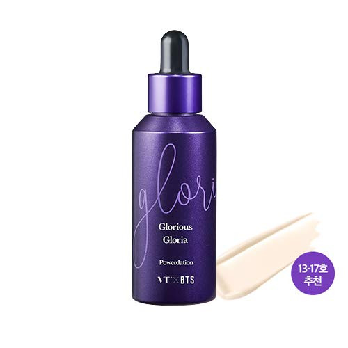 VT X BTS Gloria POWERDATION 1_01 fl_oz_  30ml  foundation makeup full coverage foundation matte foundation 01 PORCELAIN