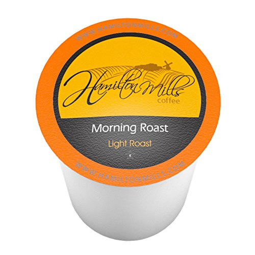 Hamilton Mills Morning Roast Coffee Pods 2_0 Keurig K-Cup Brewer Compatible 40 Count