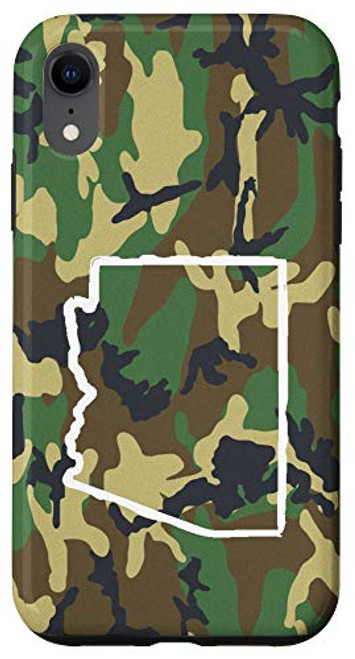 iPhone XR Arizona Home AZ Camo Gear Arizona Vintage Map Case iPhone XR Arizona Home AZ Camo Gear Arizona Vintage Map Case
