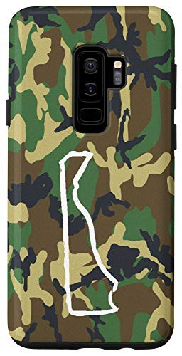 Galaxy S9 Delaware Home DE Camo Gear Delaware Vintage Map Case