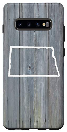 Galaxy S10 Mississippi Home Ship Lap Vintage Map ND Tree Plank Case