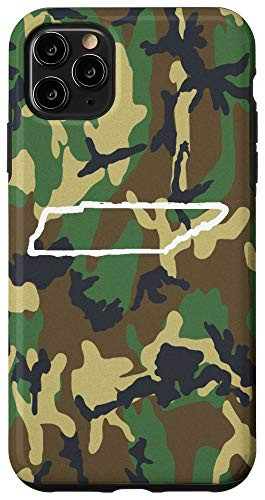 iPhone 11 Pro Max Tennessee Home TN Camo Gear Tennessee Vintage Map Case