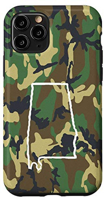 iPhone 11 Pro Alabama Home AL Camo Gear Alabama Vintage Map Case iPhone 11 Pro Alabama Home AL Camo Gear Alabama Vintage Map Case
