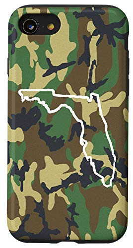 iPhone SE 2020  7  8 Florida Home FL Camo Gear Florida Vintage Map Case