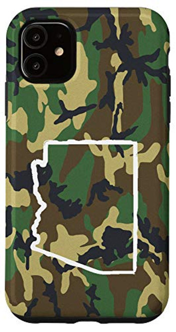 iPhone 11 Arizona Home AZ Camo Gear Arizona Vintage Map Case iPhone 11 Arizona Home AZ Camo Gear Arizona Vintage Map Case