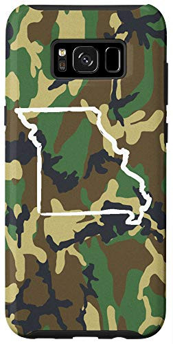 Galaxy S8 Missouri Home MO Camo Gear Missouri Vintage Map Case