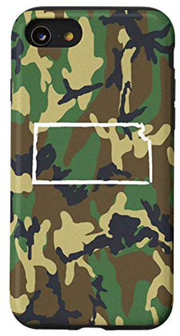 iPhone SE 2020 7 8 Kansas Home KS Camo Gear Kansas Vintage Map Case iPhone SE 2020 7 8 Kansas Home KS Camo Gear Kansas Vintage Map Case