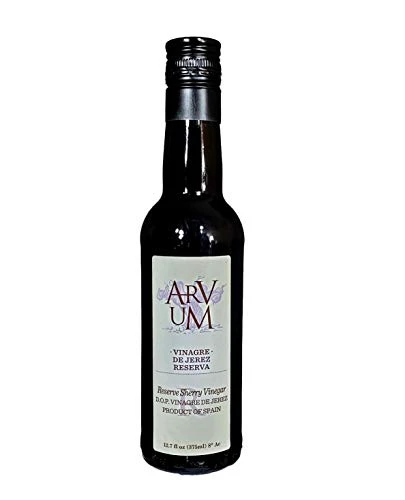 Arvum Sherry Vinegar Oak Aged and Imported from Spain 12_75 oz