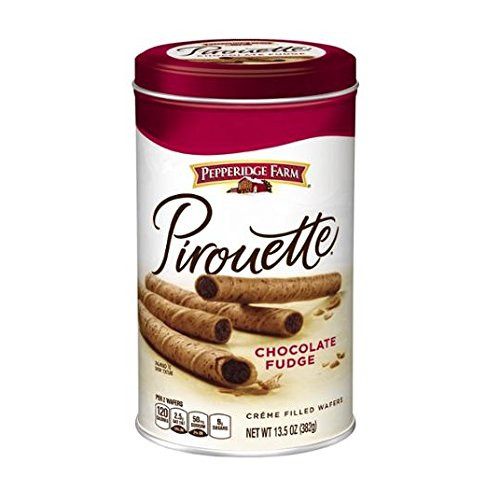 Pepperidge Farm Pirouette Chocolate Fudge Creme Filled Rolled Wafers