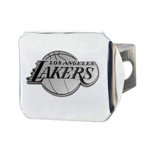 FANMATS 14969 NBA Los Angeles Lakers Chrome Hitch Cover