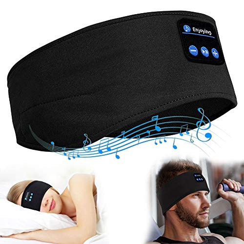 Ceotsak Sleep Headphones Bluetooth Headband Wireless Music Headband Sports Headphones with Ultra-Thin HD Stereo Speakers for Sleeping Workout Running Insomnia Side Sleepers Travel Yoga Meditation