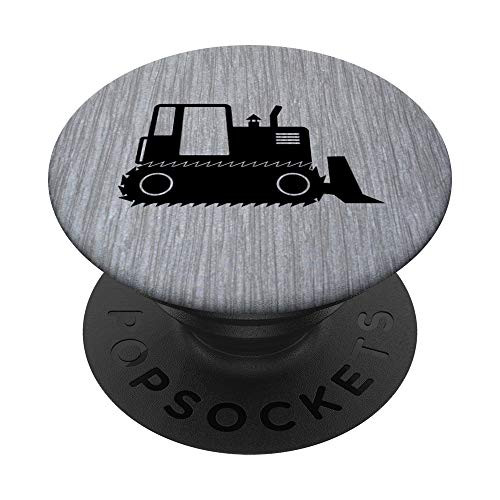 Construction Equipment Bulldozer PopSockets Grip and Stand for Phones and Tablets