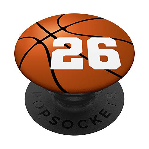 Basketball Phone Socket Number 26 Pop Grip Basketball PopSockets Grip and Stand for Phones and Tablets Basketball Phone Socket Number 26 Pop Grip Basketball PopSockets Grip and Stand for Phones and Tablets